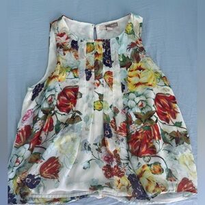 Forever 21 Multicolor Floral Blouse